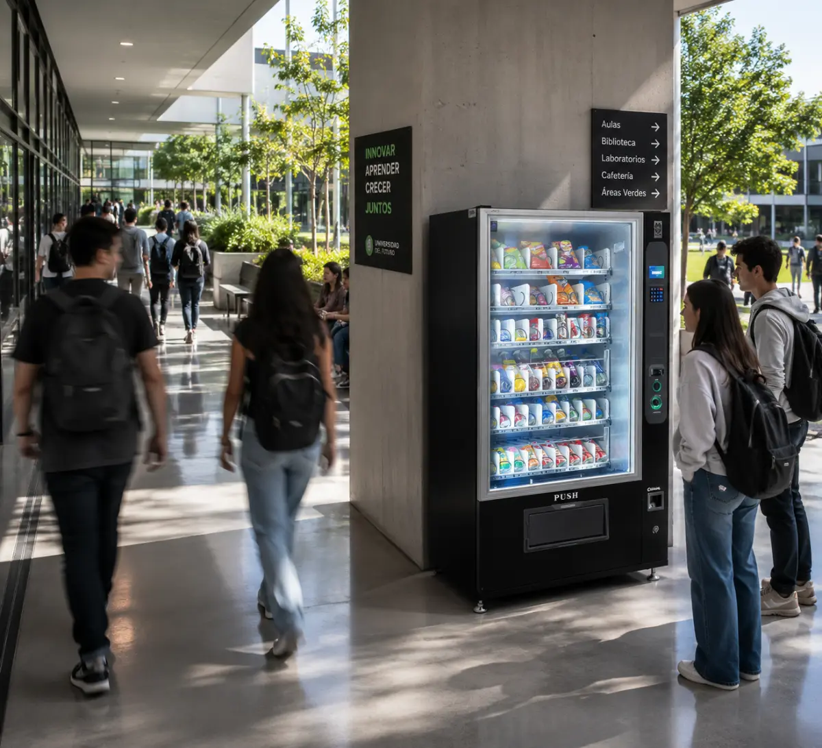 Máquina Hibou 52 en universidad
